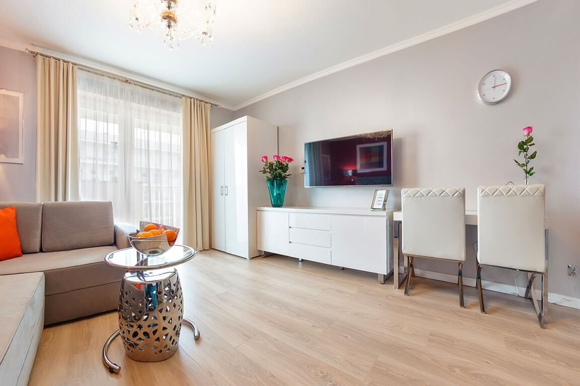 Apartament Gdańsk - przedpokój / kuchnia